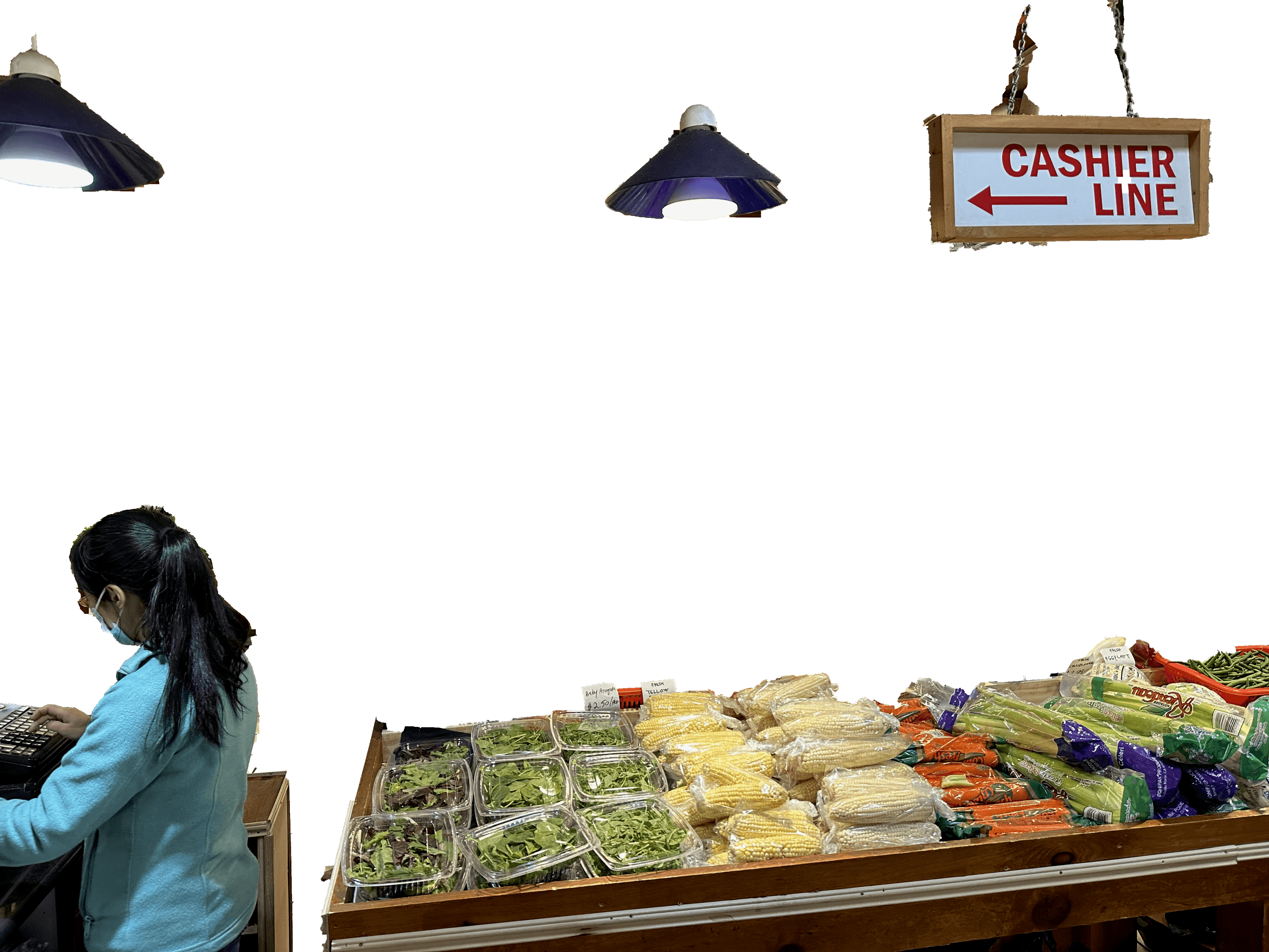 Reading Terminal Market foreground